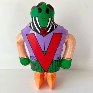 Vintage 1971 The Letter People Inflatable Alphabet Letters 13” Mr V